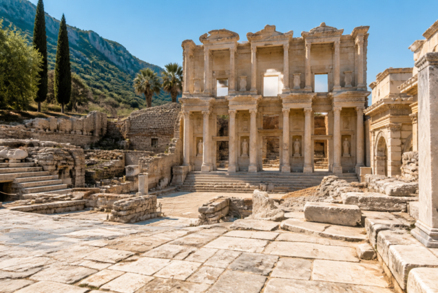 Ancient ruins of Ephesus, Türkiye